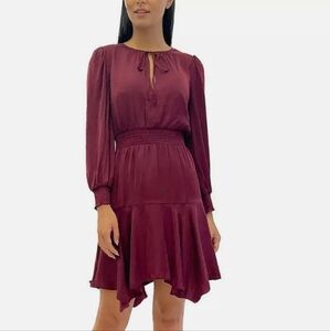 NWOT Sam Edelman Burgundy Dress